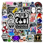Autocollants pour amoureux de jeux vidéo de dessin animé, drôle, cadeau de bricolage, jouet pour