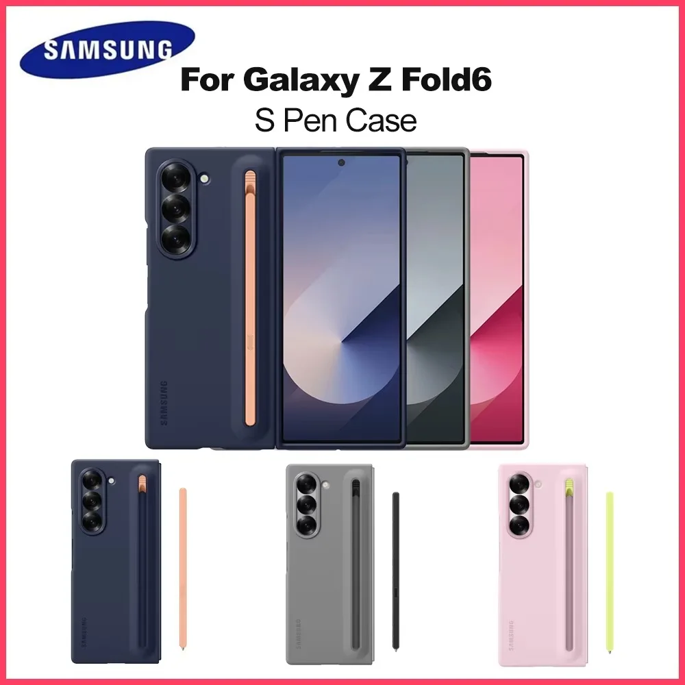 Coque de protection originale pour Samsung Galaxy Z Fold6 S, étui EF-OF95P pour Smartphone Galaxy Z Fold 6, avec stylo S