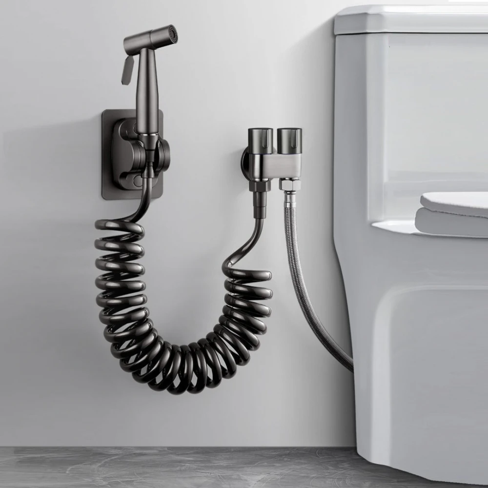Handheld Wc Bidet Wasserhahn Sprayer Edelstahl Bad Bidet Sprayer Set Hand Sprayer Dusche Kopf Selbst Reinigung Kein Schlag