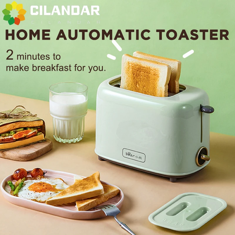 Brottoaster für Sandwiches, Waffeleisen, elektrische Küche, Doppelofen, 220 V, Mini-Toaster, Heißluftkonvektion für Brot mit Kopf Image
