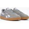 Sneaker REEBOK CLASSIC "REEBOK SMASH EDGE", Gr. 44, grau (grau3, weiß, gum1), Leder, Synthetik, sportlich, Schuhe