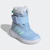 Winterstiefel ADIDAS SPORTSWEAR "WINTERPLAY KIDS STIEFEL", Kinder, Gr. 33, blau (glow blau, blau spark metallic, clear mint), Textil, Synthetik, sportlich, Schuhe, Snowboots, Winterboots, Winterschuhe