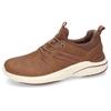 Sneaker DOCKERS BY GERLI, Herren, Gr. 44, braun (cognac), Lederimitat, Mesh, casual, Schuhe, Freizeitschuh, Schnürschuh mit weich gepolsterter Innensohle