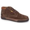 Sneaker CAMEL ACTIVE, Herren, Gr. 40, braun (dunkelbraun), Veloursleder, Basic, Schuhe, Freiteitschuh, Schnürboots, High Top Sneaker mit durchgehender Sohle