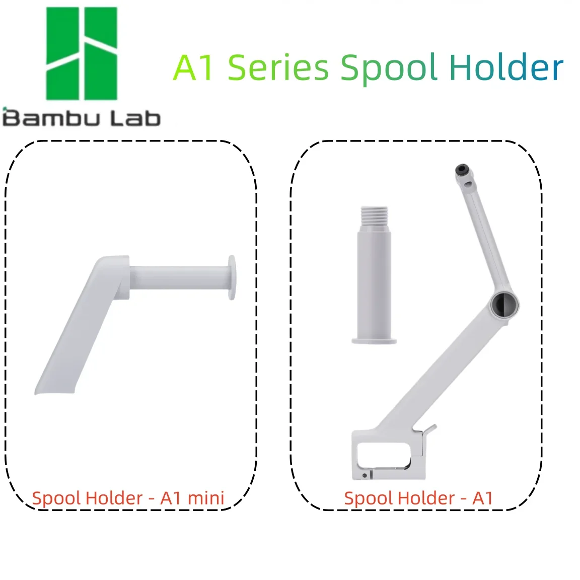 Für Bambu Lab 3D-Drucker A1 Serie Spulenhalter für A1/A1 MINI Drucker Offizielles 3D-Druckerzubehör Image