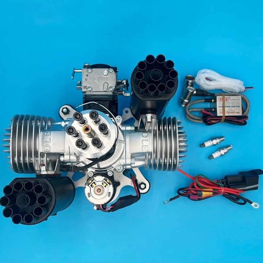 DLE 170M power regenschirm motor (elektrische starter), Motorschirm motor, mit elektro starter, DLE-170M, DLE, DLE170M Image