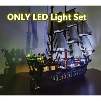 Auf Lager LED-Licht-Set für kompatibel mit Lego 10210 22001 Imperial Flaggschiff Bausteine Ziegel Zubehör Spielzeug Geschenke Image