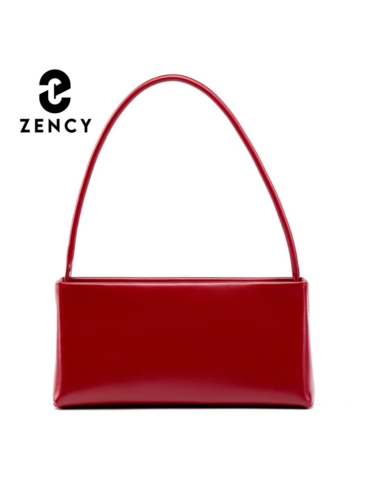 Zency neue Luxus Handtasche Mode Frauen Leder Umhängetasche Damen Achsel Tasche Sac de Femme rote Braut Hochzeits taschen Image