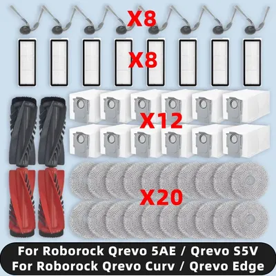 Kompatibel für ( Roborock Qrevo 5AE / S5V / Curv / CurvC / Curv S5X 5A1 5XC / Edge / EdgeC / Edge Image