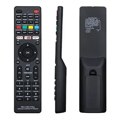 Universal Replacement Remote Control RM L1130 X for All Brand Television TV RM L113 12 RM L1130 8