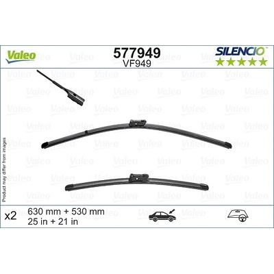 Valeo Wischblatt [Hersteller-Nr. 577949] für Skoda Image