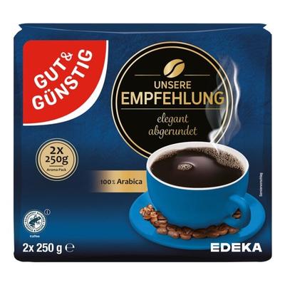 Gut und Günstig Kaffee gemahlen »Unsere Empfehlung« 2x 250 g braun Image