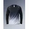 T-shirt a maniche lunghe da uomo abbigliamento Fitness abbigliamento da uomo primavera autunno ad