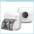 Mini stampante termica portatile in modalità wireless BT 203dpi Photo Label Memo stampa di domande errori con cavo USB Imprimante portatile