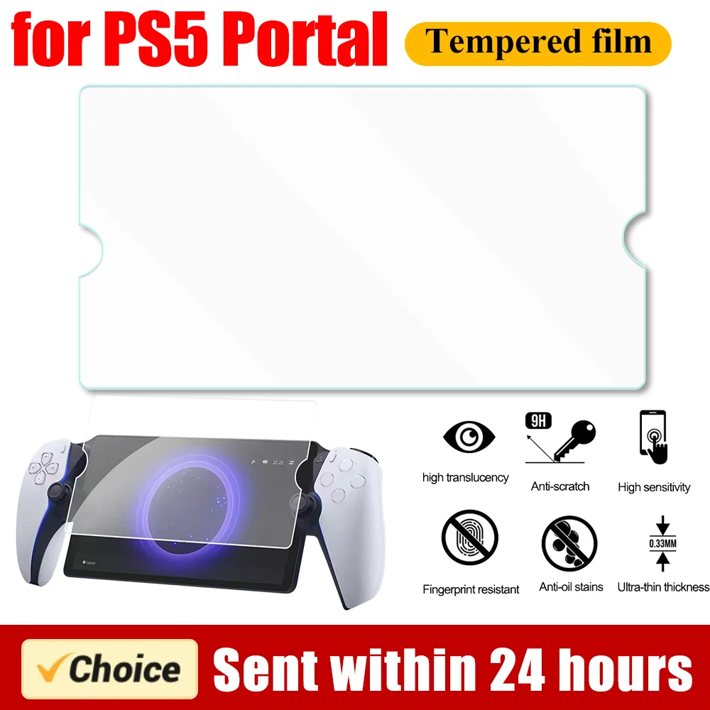 1/2PCS Screen Protector Protective Film for Sony PlayStation PS5 Portal Handheld Anti-Scratch Tempered Glass Gaming Accessories
