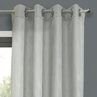 Shandon Grommet Curtain Panel Gray, 52 x 95, Gray