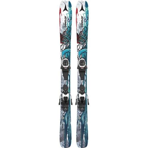 ATOMIC Kinder All-Mountain Ski BENT JR 110-130 + L 6 GW Bl/R, Größe 130 in Blau