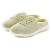 Sneaker VIVANCE, Damen, Gr. 35, grün (hellgrün), Obermaterial: 100% Textilmaterial. Futter: 100% Textilmaterial. Decksohle: 100% Textilmaterial. Laufsohle: 100% Synthetik, unifarben, meliert, casual, Schuhe, Hausschuh, Slipper, Pantoffel, Clog,...