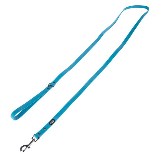 TIAKI Wasserabweisende PVC-Leine, blau Länge: 200cm Hund