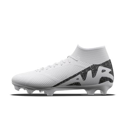 Mercurial Superfly 9 Academy By You Custom Firm-Ground Soccer Cleats - Gray - Nike Sneakers