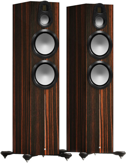 Monitor Audio G6 Gold 500 Mac pr floor-standing speakers Macassar pair