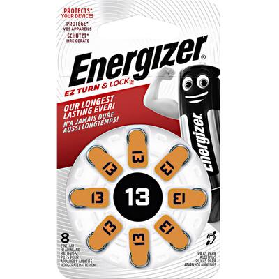 Energizer Knopfzelle ZA 13 1.4 V 8 St. 280 mAh Zink-Luft Hearing Aid PR48