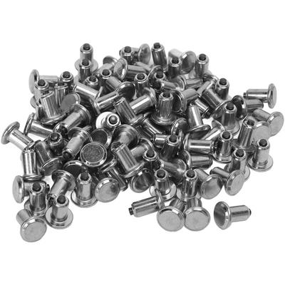 100PCS Reifen Spikes Silber Universal Verschleifeste Anti-Rutsch-Reifen Schnee Spikes für atv utv