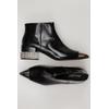 Jeffrey Campbell Damen Stiefelette, Gr. 38, schwarz, Leder