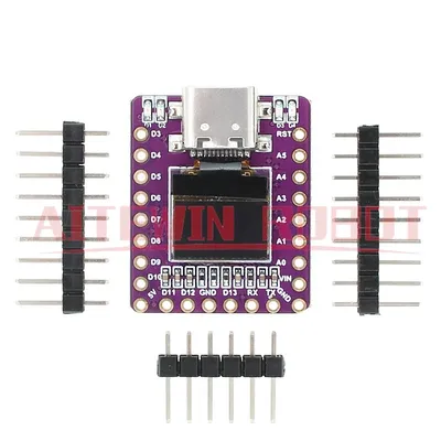 Nano 3,0 oled development board typ-c usb nano 0,42 zoll oled supermini modul 3,5-Zoll-bildschirm Image