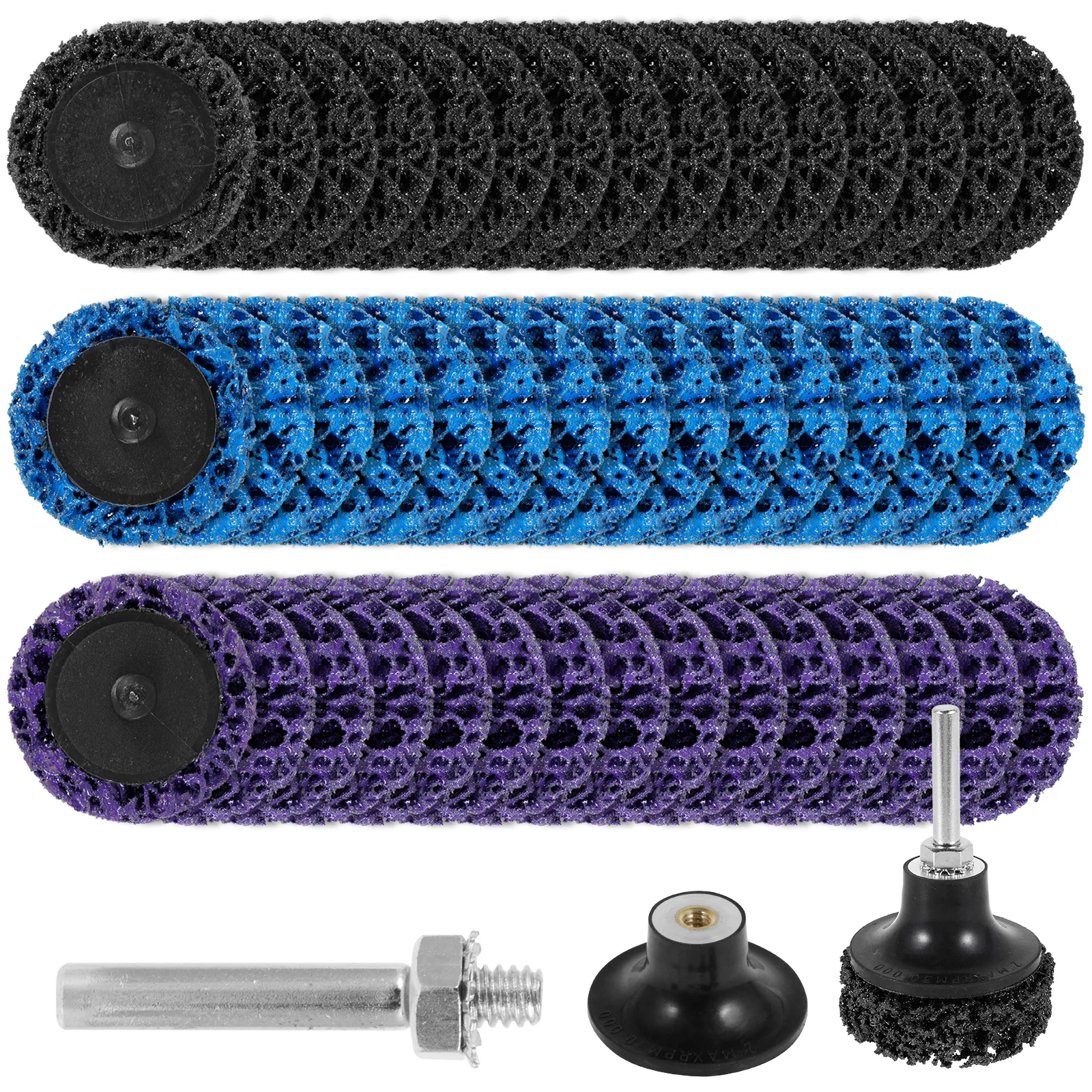 46Pcs Diamant Schleifen Rad Disc 2 zoll Abisolieren Schleif Disc Farbe Rost Entfernung Werkzeug Polieren Disc Für Winkel Grinder Image