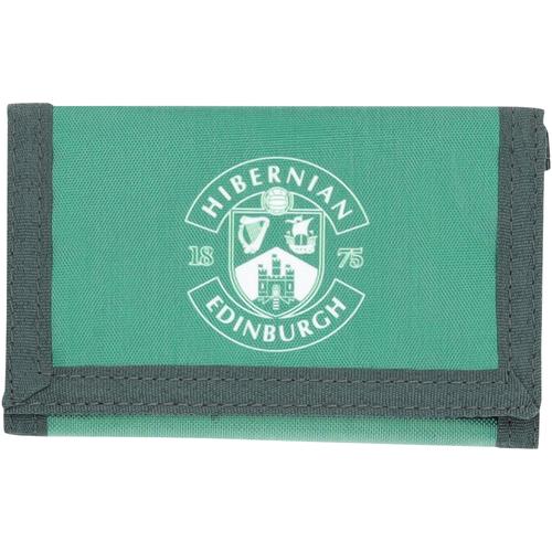 Geldbörse mit Hibernian-Wappen – 24 B (offen) x 12,5 H cm