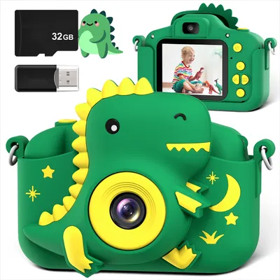 2.0 "Kinder Digital kamera wiederauf ladbare Cartoon Kamera Spielzeug 20mp 1080p HD Mini Selfie Kamera Geschenk für Jungen Mädchen