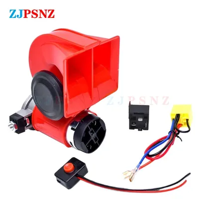 12V 24V Dual Tone Compact Air Horns Twin Kits Super laute Hupe Auto Auto LKW Hupe LKW SUV RV Zug Wohnwagen Boot Twin Tone Horn