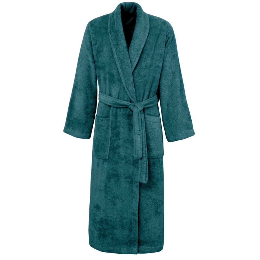 Peignoir éponge homme femme col châle 400 g/m² Denim L