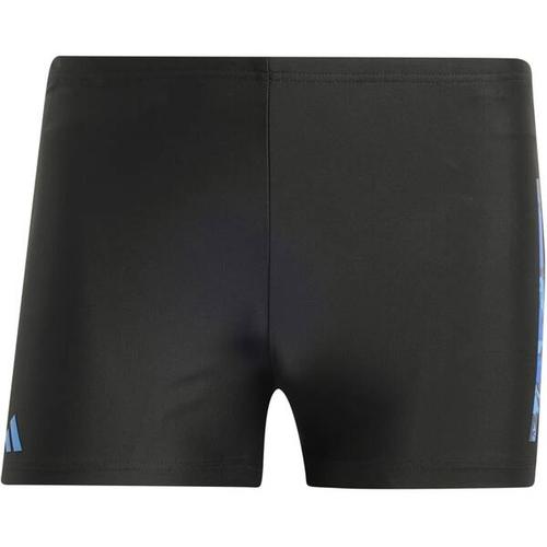 ADIDAS Badehose 3-Streifen, Größe 6 in Schwarz