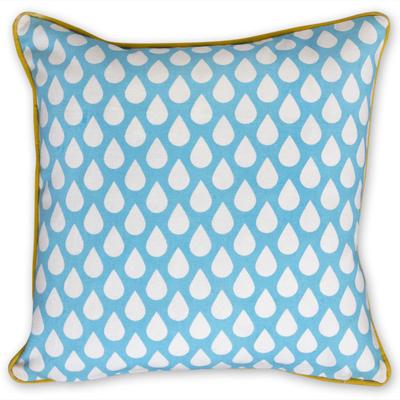 Jonathan Adler Junior Elephant Pillow - Blue