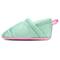 Woolybubs The Newbie Baby Shoe, Size 1 - Green / Pink