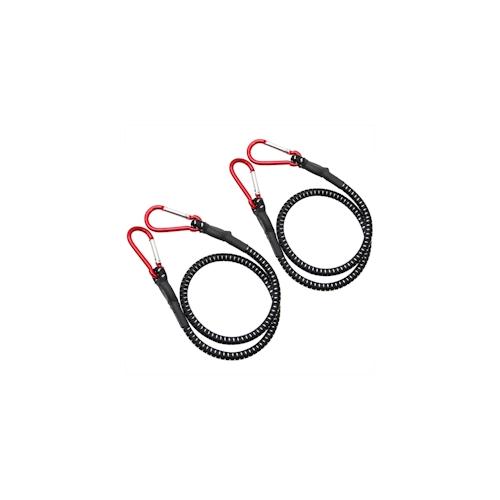 Deuba 2er Set Karabiner-Expander, 100cm