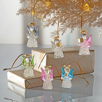 Hängedeko Weihnachten Glasengel, 6er-Set Eldo Image