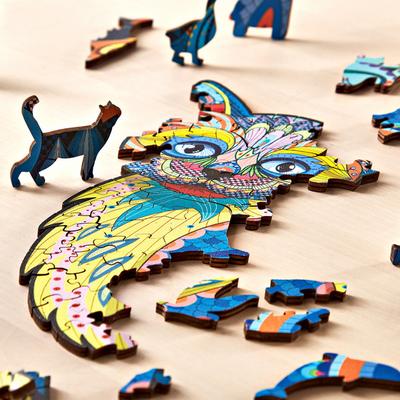 Holz-Puzzle "Katze" Image