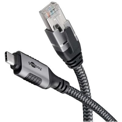 goobay USB-C auf RJ45 Adapterkabel 7,5 m