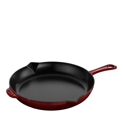 Staub Enameled Cast Iron 10" Fry Pan, Cherry - Cherry