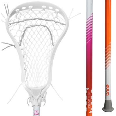 Brine Krown Rise Women's Complete Lacrosse Stick Pink