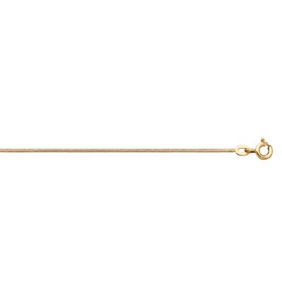 Goldkette ONE ELEMENT "Halskette aus 585 Gelbgold Ø 0,9 mm" Gr. 45, gold, Halsketten, Damen, 45, Gelbgold 585, Damen Gol