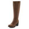 Weitschaftstiefel LASCANA, Damen, Gr. 36, XL-Schaft, braun, Obermaterial: 100% Lederimitat. Futter: 100% Textilmaterial. Decksohle: 100% Textilmaterial. Laufsohle: 100% Synthetik, unifarben, elegant, Schuhe Weitschaftstiefel Reißverschlussstiefel,...