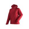Outdoorjacke MAIER SPORTS "Metor Therm Rec M", Herren, Gr. 48, rot, 100% Polyester (recycled), Rundhals, Langarm, Jacken, Herren Regenjacke, atmungsaktiv wasserdicht, wattierte Funktionsjacke