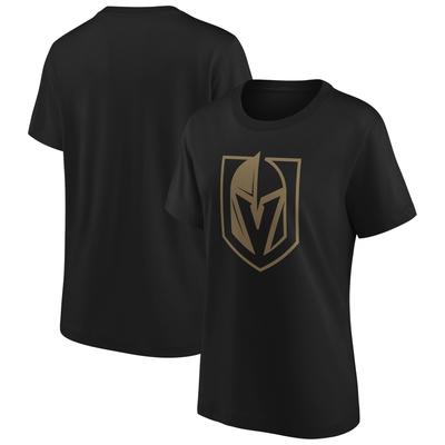 Vegas Golden Knights Fanatics Branded Mono Logo Graphic T-Shirt – Damen Image