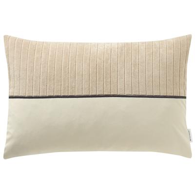 Kissenhülle TOM TAILOR HOME "Cord", beige (natur), B:58cm H:0,5cm L:38cm, Baumwolle, Polyester, Kissenbezüge Image