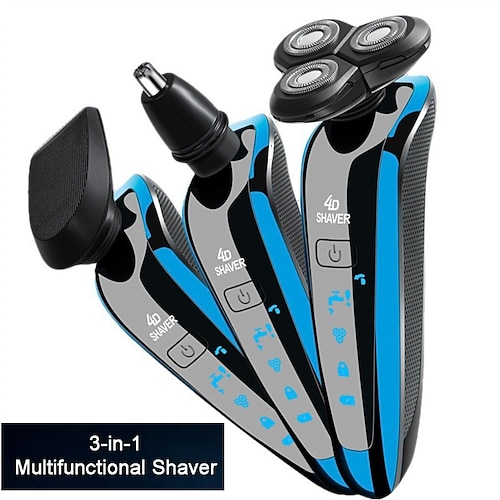 3-in-1 Haarschneider multifunktionaler Haarschneider All-in-One Nasenhaarschneider Rasierer sicher nicht verstopfend Haarpflege für Männer zu Hause Valentinstagsgeschenk Image