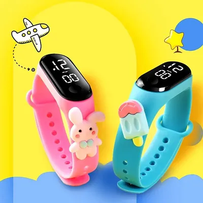 Kids Watch Watch Reloj Smart Watch LED Children Watches Bracelet Cartoon Digital Ladies Watch for